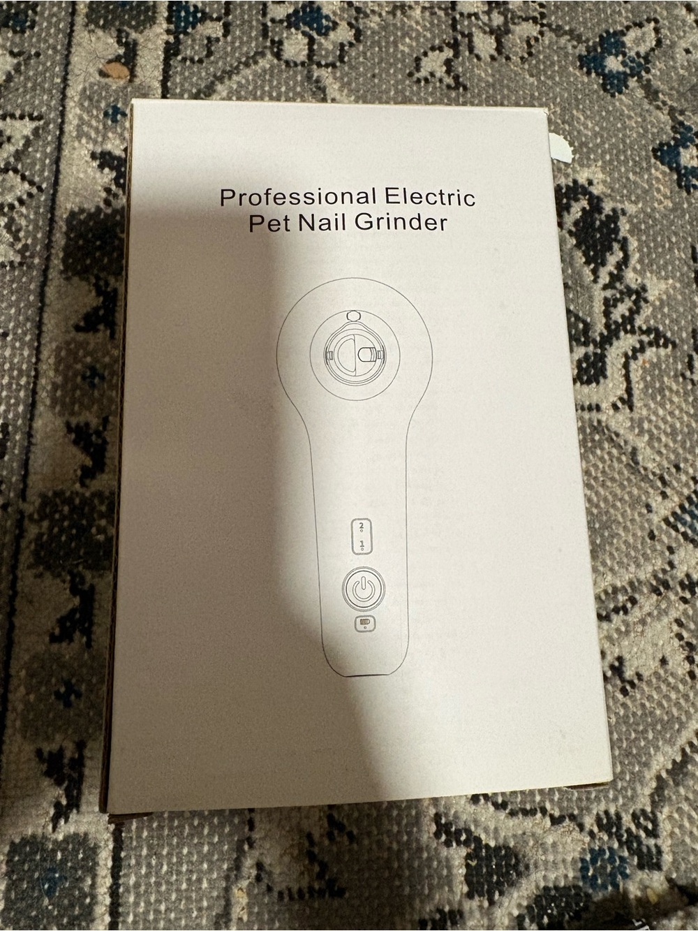 Amazon White Professional Electric Pet Nail Grinder